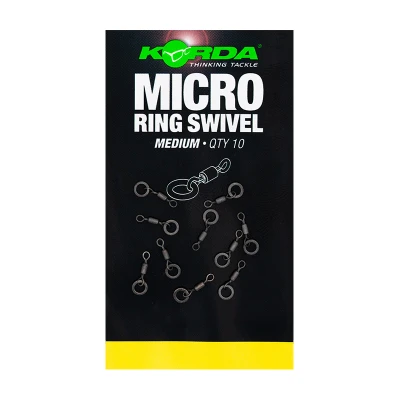 Afbeelding van Korda Micro Ring Swivel (10 pcs) Maat : Medium