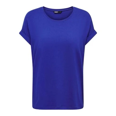 Afbeelding van ONLY Moster Oneck NOOS JRS Tshirt basic, Dames, Maat: Medium, Royal