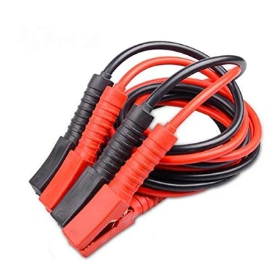 Afbeelding van UISEBRT 2x6m Startkabel, met overspanningsbeveiliging, overbruggingskabel voor auto, vrachtwagen, 12 volt en 24 1200 A, 6 m A