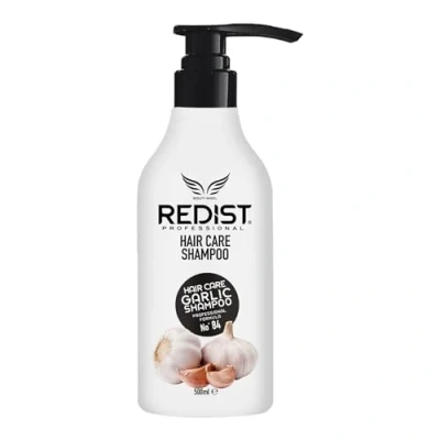 Afbeelding van Redist Garlic Hair Care Shampoo 500 ml Haarshampoo met knoflook Intensief herstellende haarkuur Anti haaruitval vrouwen en mannen broos, droog beschadigd haar Sarimsak Sampuan