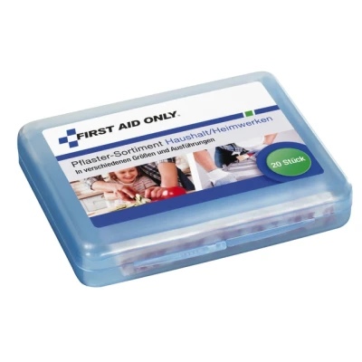 Afbeelding van First Aid Only pleisterset thuis 20 stuks assorti AC P10022