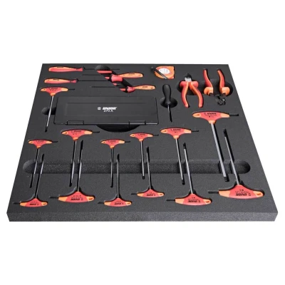Afbeelding van UNIOR SOS SET VOOR BRACKET, CRANKSTEL, KETTING RED 560 X 570 40 MM / 23 PCS 3 KG