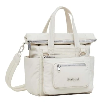 Afbeelding van Desigual Rugzak, Dames, Maat: One Size, Cream white