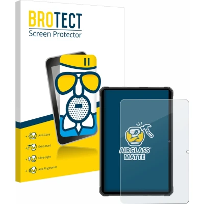 Afbeelding van BROTECT AirGlass Matte kogelwerende glasfolie (1 Stuk, R7), Tablet beschermfolie