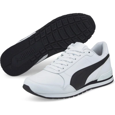 Afbeelding van Puma ST Runner v2 Full L unisex sneaker sneakers 365277 wit/zwart