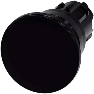 Afbeelding van Siemens 3SU10001BD100AA0 3SU1000 1BD10 0AA0 Paddestoelschakelaar Kunststof frontring Zwart 1 stuk(s)
