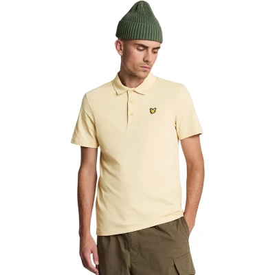 Afbeelding van Lyle &amp; Scott CORE Poloshirt, Heren, Maat: Large, Z sesame