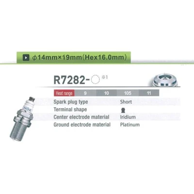 Afbeelding van NGK 2001 Bougie M14 x 1,25 SW: 16 mm