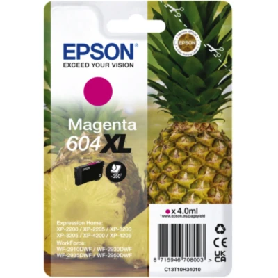 Afbeelding van Epson 604XL (C13T10H34010) Inktcartridge Magenta Hoge capaciteit