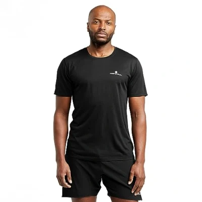 Afbeelding van Ronhill Core SS Tee Heren sportshirts zwart/wit Mannen S