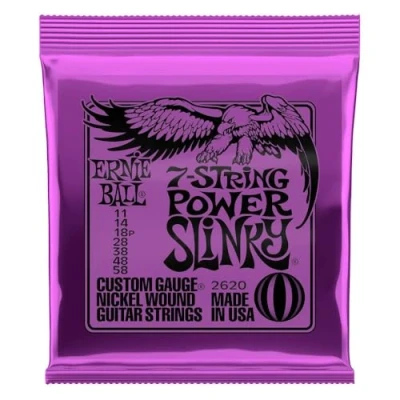 Afbeelding van EB2620 Power Slinky Guitar 7 Strings 11 58