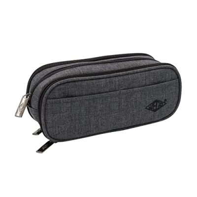 Afbeelding van Wedo, Potloodetuis, College etui, polyester, grijs