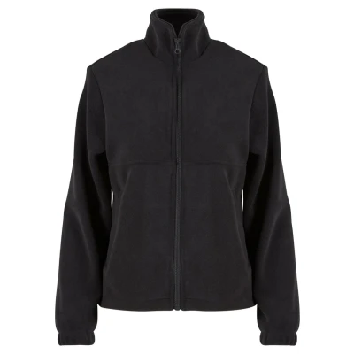 Afbeelding van Urban Classics Double Fleecejas, Dames, Maat: 5XL, black