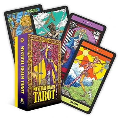 Afbeelding van Mystical Realm Tarot: 78 Full color Cards and 96 page Guidebook