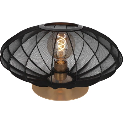 Afbeelding van Lucide Corina Tafellamp Ø 40 Cm 1xe27 Zwart
