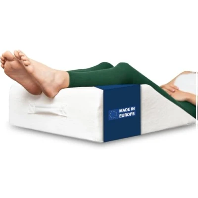 Afbeelding van Dreamzie Beenlift Kussen Therapeutisch Beenrust Rug, Knie, Postoperatief, Zwaar Been, Bloedsomloop Ademend Wasbaar Hypoallergeen