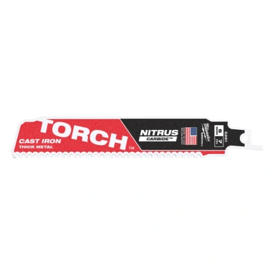 Afbeelding van Reciprozaagblad Sawzall Metaal Tct Torch Nitrus 230 Mm 7 Tpi
