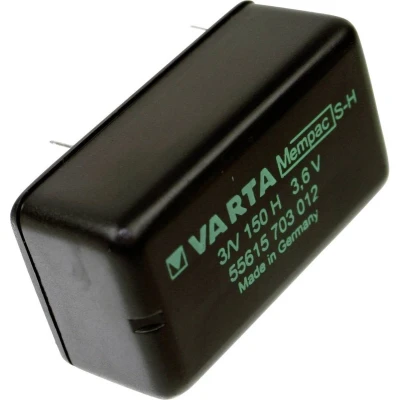 Afbeelding van Varta Mempac 3/V150H Oplaadbare knoopcel Mempec NiMH 150 mAh 3.6 V 1 stuk(s)