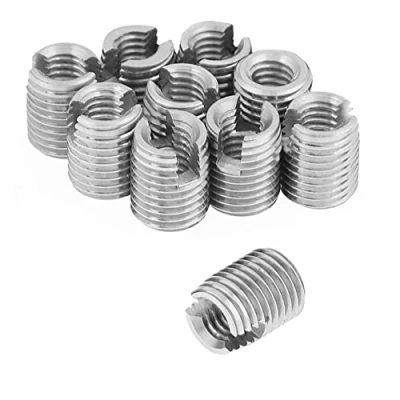 Afbeelding van WANGCL 10Pcs Schroefdraad Inserts Draad Reparatie Kits M6* 1 M10* 1.5 Zelftappende