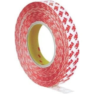 Afbeelding van 3m dubbelzijdige tape gpt 020f transparant 25 mm x 50 m 7100225997
