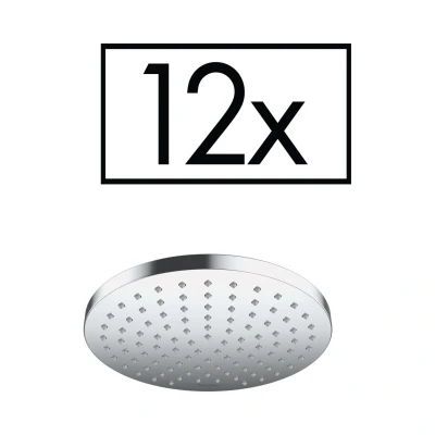 Afbeelding van hansgrohe vernis blend hoofddouche 12 stuks chroom 26365000