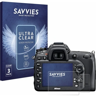 Afbeelding van Savvies (6 Stuks) Schermbeschermer voor Nikon D7100 Screen Protector Ultra Transparant