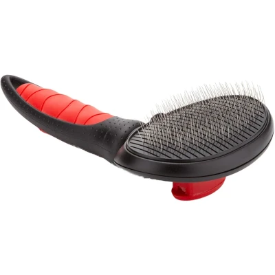 Afbeelding van Interpet 6376341 Mikki eenvoudig te reinigen regenjas, Large, rood/zwart