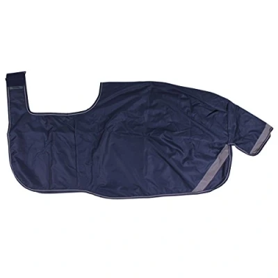 Afbeelding van Bucas &quot;Riding Rug&quot; Uitrijdeken S Navy Zilver