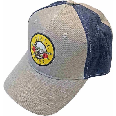 Afbeelding van Guns N&#039; Roses Circle Logo Baseball pet Grijs/Blauw