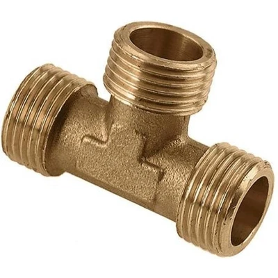 Afbeelding van Bonfix Messing T stuk 3/4&quot;x3/4&quot;x3/4&quot;