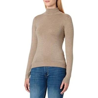 Afbeelding van Object HESS L/S Rollneck NOOS Trui, Dames, Maat: Small, Fossil