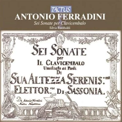 Afbeelding van Silvia Rambaldi Sei Sonate Per Clavicembalo (CD)