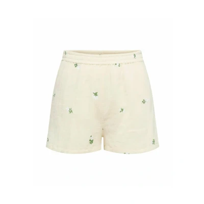 Afbeelding van JDY slim regular waist casual short ecru