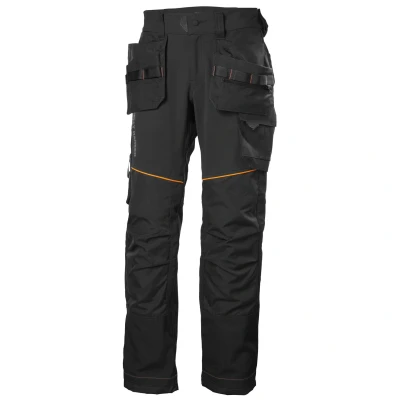 Afbeelding van Helly Hansen Chelsea Evolution werkbroek + smartpocket Zwart Oranje 60