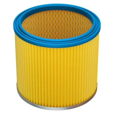Afbeelding van vhbw Ronde filter/lamellenfilter vervanging voor Kärcher 6.904 170.0, Einhell 2351110, Parkside 72800205, Lavor 3.752.0032 stofzuiger