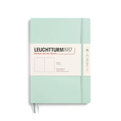 Afbeelding van LEUCHTTURM1917 370311 notitieboek Composition (B5), softcover, 123 genummerde pagina&#039;s, mintgroen, blanco