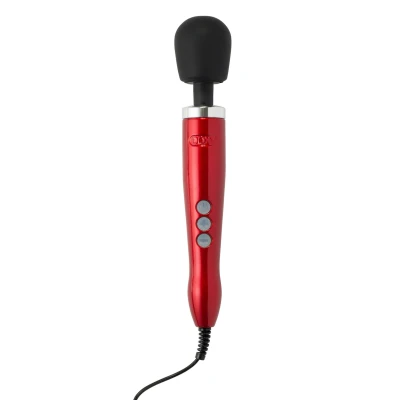 Afbeelding van Doxy Die Cast Wand Massager Rood GRATIS TOY bij iedere bestelling v.a. 40,