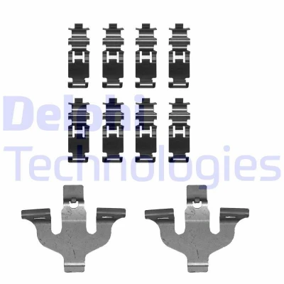 Afbeelding van DELPHI LX0724 Accessoireset, schijfremblok AUDI: Q7