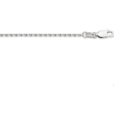 Afbeelding van Zilveren Ketting Anker Geslepen 1,6 mm x 80 cm lang