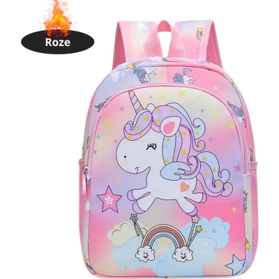 Afbeelding van Nivard Rugzak Meisje Jongens Backpack Schooltas Laptoptas Roze