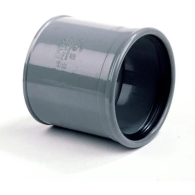 Afbeelding van Dyka PVC lijmmof 110 mm x rubbermof