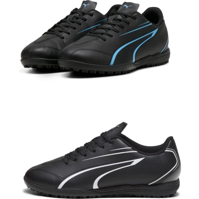 Afbeelding van Puma Vitoria Tt voetbalschoen voor heren, White Zwart, 42 EU