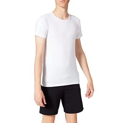 Afbeelding van Calida Pure and Style T shirt Zwart katoen Small Heren