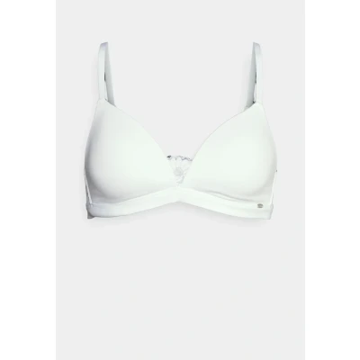 Afbeelding van Skiny Damen Gepaddet Triangel BH, Dames, Maat: 70C, White