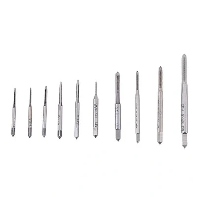Afbeelding van Micro Taps, M1 tot M3.5 Machine Hand Tap Thread Wire Tapping Threading Taps voor het tappen van verschillende soorten schroefdraad (pak 10 stuks)
