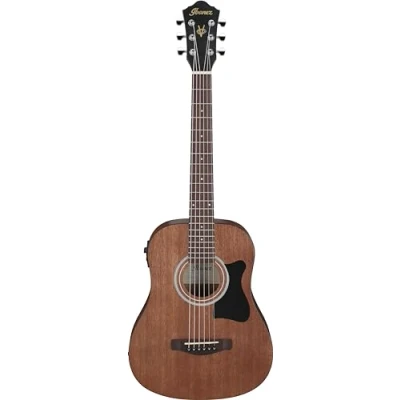 Afbeelding van Ibanez V44MINIE Open Pore Natural elektrisch akoestische westerngitaar met gigbag