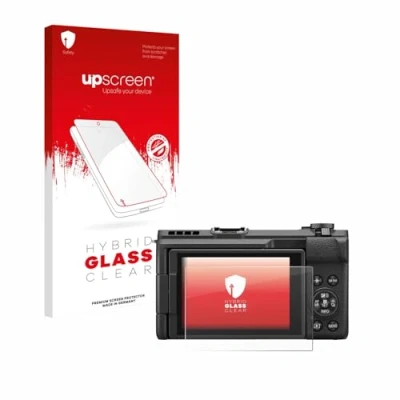 Afbeelding van upscreen Screenprotector voor Canon PowerShot V1 Folie Beschermfolie Beschermglas transparant