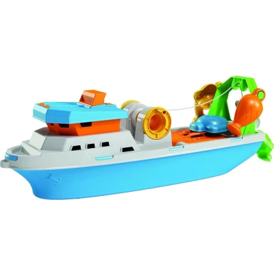 Afbeelding van Basic Vissersboot + 3 Vormpjes 40 Cm
