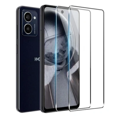 Afbeelding van Heioloo [2 stuks gehard glas voor HMD Pulse Pro beschermfolie zonder luchtbellen, 9H hardheid, anti kras, vingerafdruk