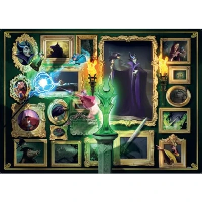 Afbeelding van Ravensburger Puzzel 1000 stukjes 12000037 Disney Schurk Maleficent De populaire personages (1000 onderdelen)